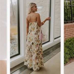 Floral maxi dress